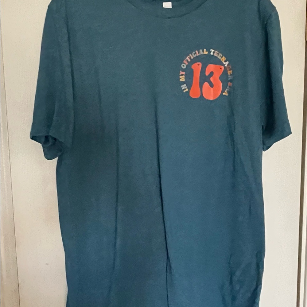 Women's Blue Graphic T-Shirt
